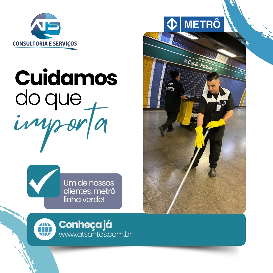 Cuidando do Que Importa na Linha Verde do Metrô de São Paulo